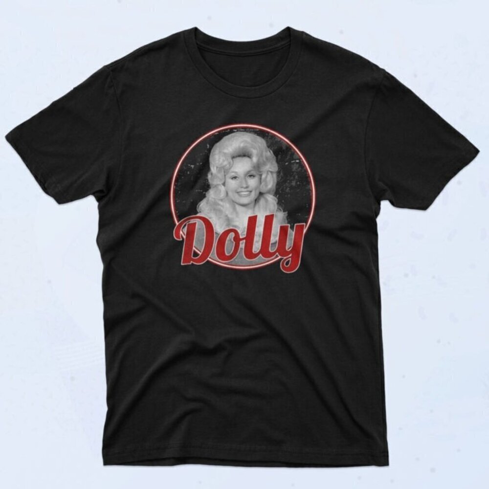Dolly Parton Classic 9s T-Shirt Country Icon Graphic Music Fan Tee